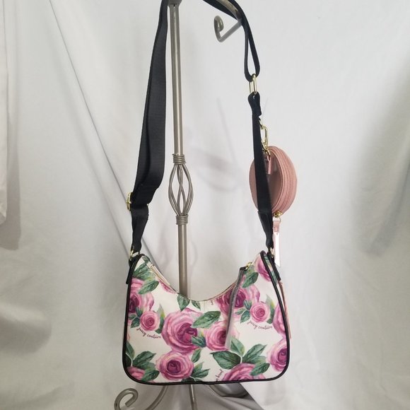 Juicy Couture Bags Juicy Couture Moody Garden Cream Chains In Love